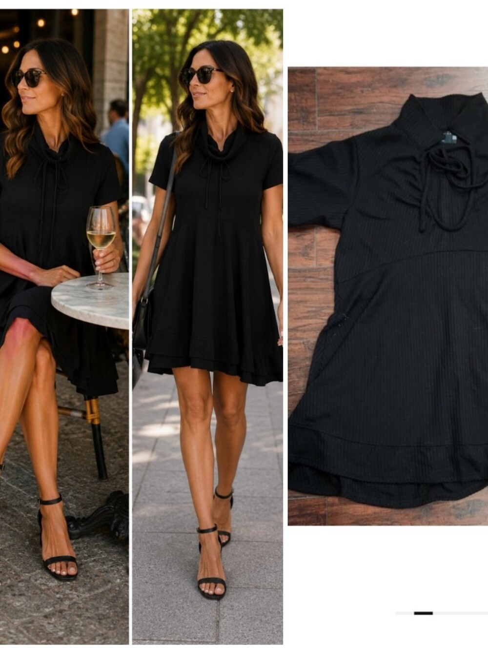 ASOS BLACK DRESS 👗 🔝🔝